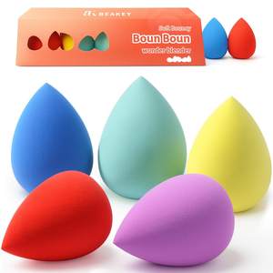 BEAKEY Makeup Sponge Set, 5 Pack Foundation Beauty Sponges & Soft Blenders | Micro Porous…