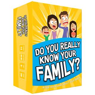 Do You Really Know Your Family? Fun Family Game for Kids, Teens and Adults | Best Family…