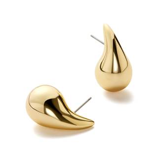 Ana Luisa Kiara Teardrop Earring - 14K Gold Plated Tear Drop Earrings Jewelry Alternatives…