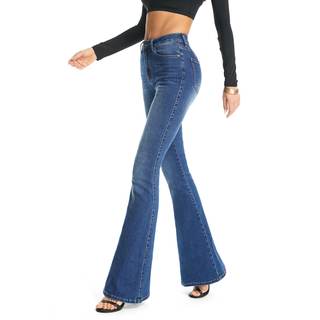 FLYING BANANA Women's Totally Shaping Curvy Stretchy Bootcut Flare…