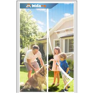 Magnetic Screen Door，Screen Door Mesh，Keep Bugs Out, Heavy-Duty Mesh…
