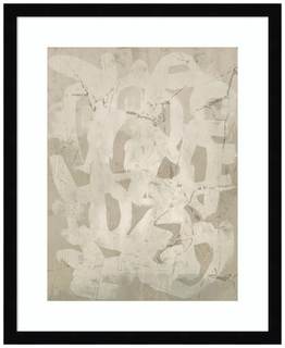 Amanti Art Framed Wall Art Print 21x17 Impasto Artifact II by June Erica Vess, Abstract…