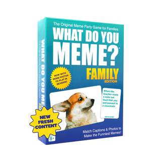 WHAT DO YOU MEME? Family Edition by Relatable - Nappa Award 2025 Winner, Family Games for…