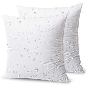Phantoscope Outdoor Pillows Waterproof 20x20 Outdoor Pillow Inserts 2 Pack | Outdoor…
