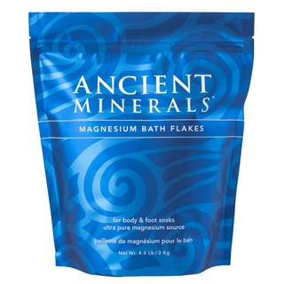 Ancient Minerals Magnesium Bath Flakes - Bathing Alternative to Epsom Salt - Soak in…
